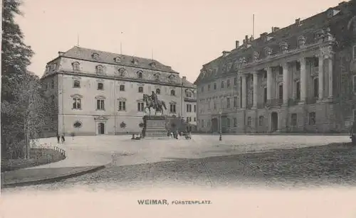 Weimar - Fürstenplatz - ca. 1910