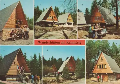 Rennsteig - Wanderhütten