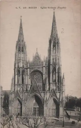 Frankreich - Frankreich - Rouen - Eglise St-Ouen - ca. 1935