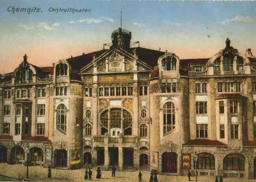 Chemnitz - [REPRINT] ehemaliges Centraltheater - ca. 1990