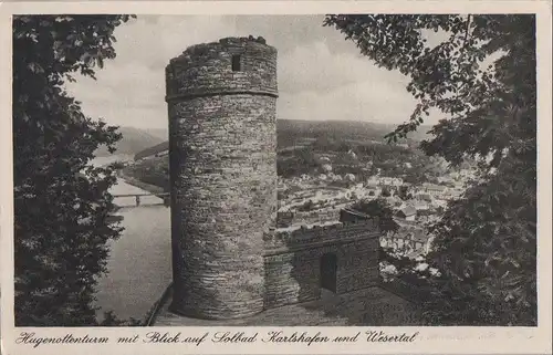 Bad Karlshafen - Hugenottenturm - ca. 1950