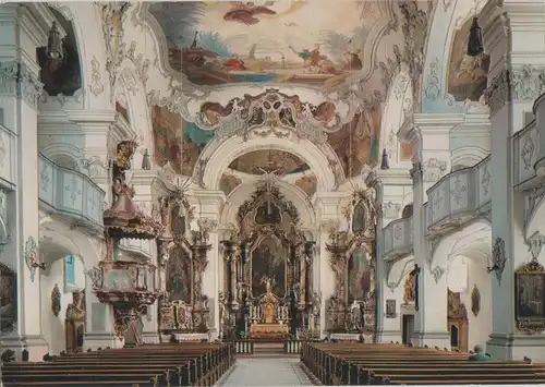 Lindau - Stiftskirche, innen - ca. 1975