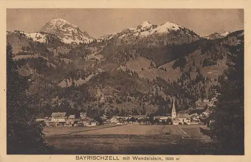 Bayrischzell - mit Wendelstein