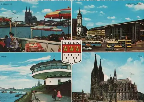 Köln - u.a. Rheinpartie - 1964