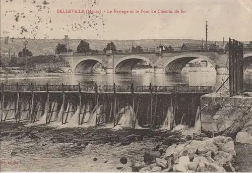 Frankreich - Belleville - Frankreich - Barrage
