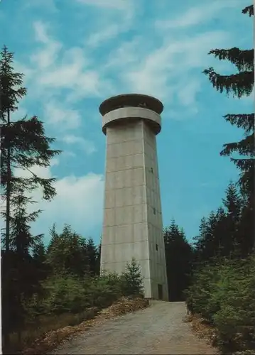 Ludwigsstadt-Lauenstein - Thüringer Warte - ca. 1975