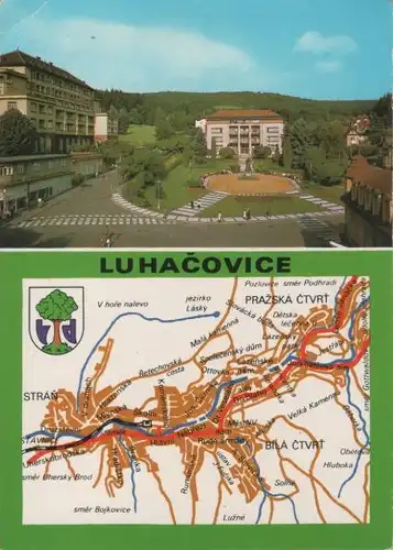 Tschechien - Tschechien - Luhacovice - Namesti Rude armady - ca. 1980