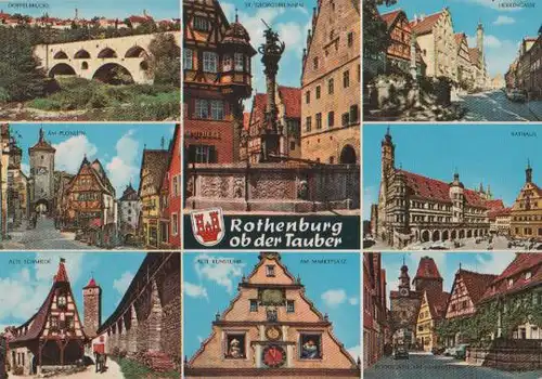 Rothenburg u.a. Herrengasse - ca. 1975