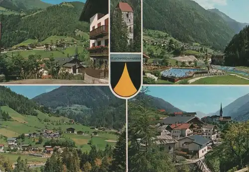 Italien - Italien - St. Leonhard - mit Jaufenburg - 1982