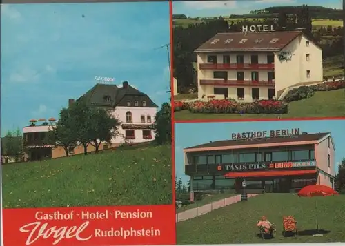 Berg-Rudolphstein - Pension Vogel - ca. 1985
