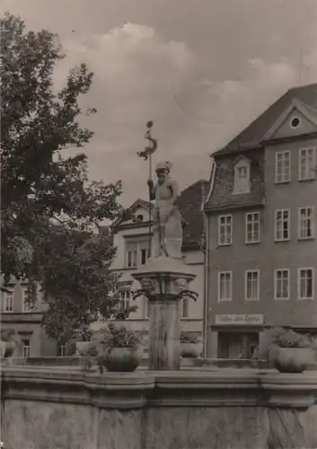 Pößneck - Mauritiusbrunnen - 1979