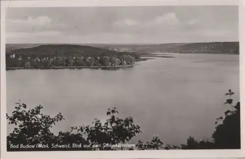 Buckow - Blick auf den Schermützelsee - 1971