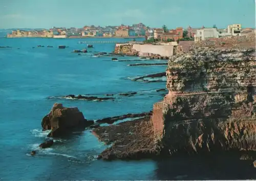 Italien - Italien - Syrakus - Syracusa - Panorama dai Capuccini - 1971