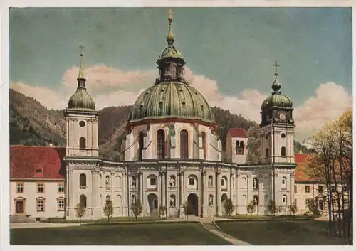 Kloster Ettal - Benediktinerabtei, Fassade - 1961