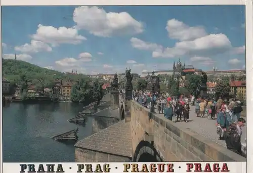 Tschechien - Tschechien - Prag - Praha - Karlsbrücke - 1992