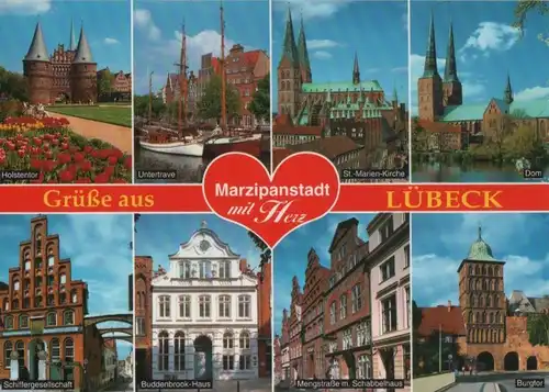 Lübeck - u.a. Mengstraße - 2003