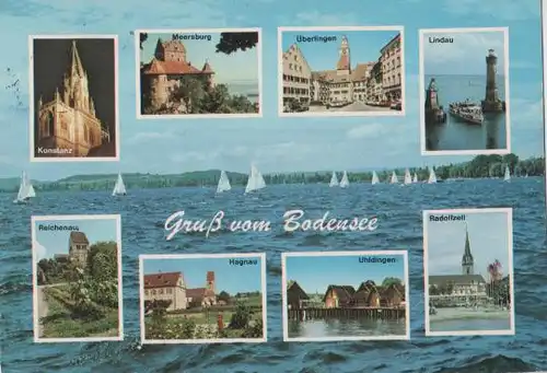 Überlingen - Bodensee u.a. Reichenau u. Hagnau - 1983