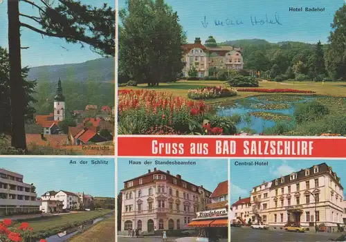 Bad Salzschlirf - u.a. An der Schlitz - 1985