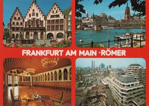 Frankfurt Main - u.a. Römer - ca. 1985