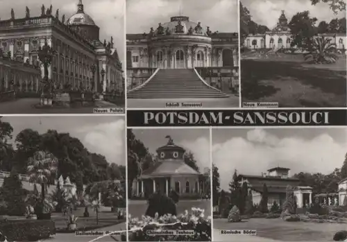 Potsdam - Sanssouci, u.a. Neues Palais - 1983