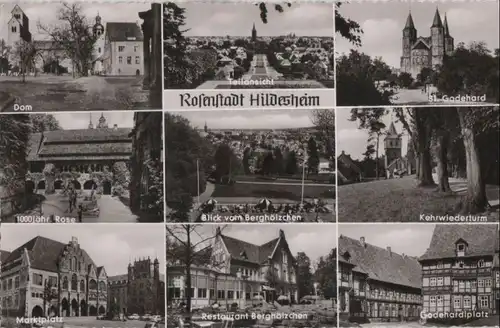 Hildesheim - u.a. 1000jähr. Rose - ca. 1960