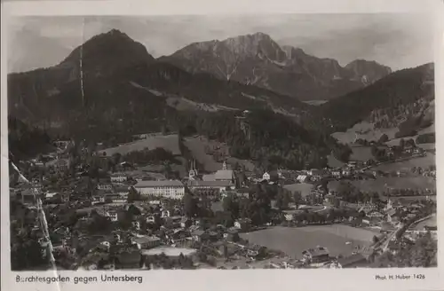 Berchtesgaden - gegen Untersberg - 1953