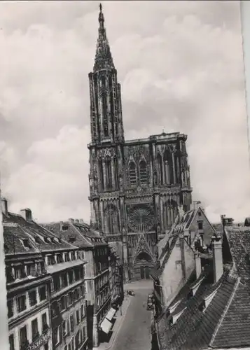 Frankreich - Frankreich - Strasbourg - La Cathedrale - ca. 1955