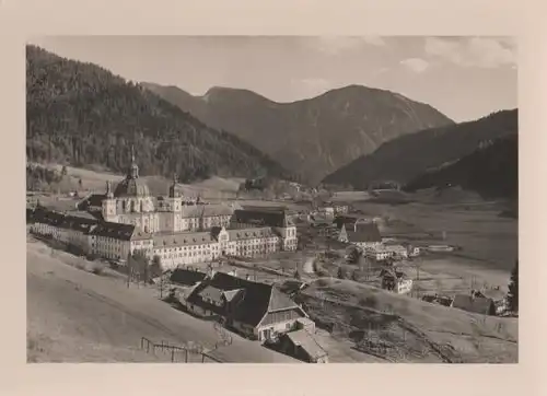 Kloster Ettal vom Vogelherd - ca. 1965