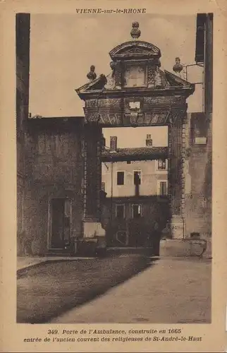 Frankreich - Frankreich - Vienne-sur-le-Rhone - Posrte de l’Ambulance - ca. 1935