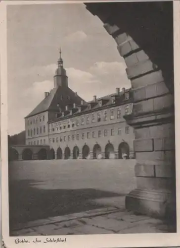 Gotha - Schloßhof - ca. 1960