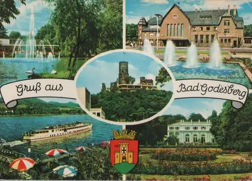 Bonn-Bad Godesberg - 5 Teilbilder - 1977