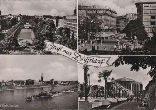 Düsseldorf - u.a. Corneliusplatz - 1965
