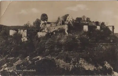 Bad Urach - Ruine Hohenurach - ca. 1950