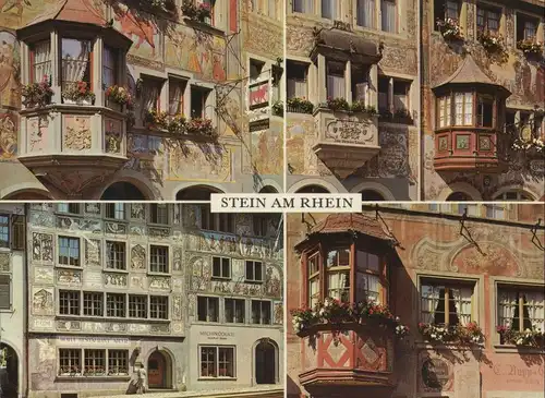 Schweiz - Stein am Rhein - Schweiz - 4 Bilder