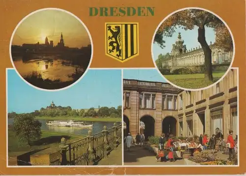 Dresden - u.a. Weiße Gasse - 1984