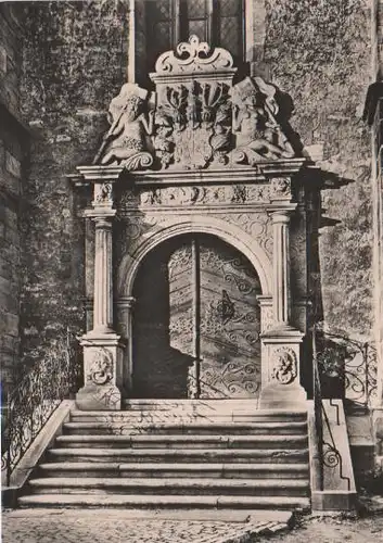 Rudolstadt - Portal der Stadtkirche - 1967