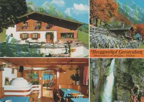Oberstdorf - Berggasthof Gerstruben - ca. 1975