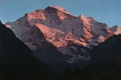 Schweiz - Jungfrau - Schweiz - sonnenbeschienen
