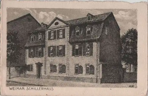 Weimar - Schillerhaus - ca. 1950