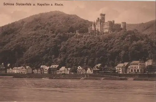Koblenz, Schloß Stolzenfels - und Kapellen - ca. 1935