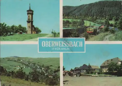 Oberweißbach - u.a. Fröbelturm - 1967