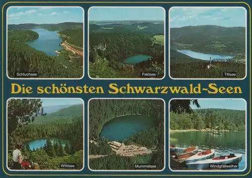 Schwarzwald - die schönsten Seen, u.a. Mummelsee - ca. 1995