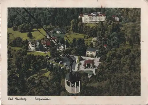 Bad Harzburg - Bergseilbahn - 1955