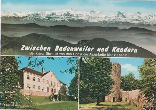 Zwischen Badenweiler und Kandern - 1976