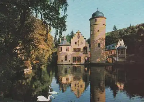 Schloß Mespelbrunn im Spessart - ca. 1985