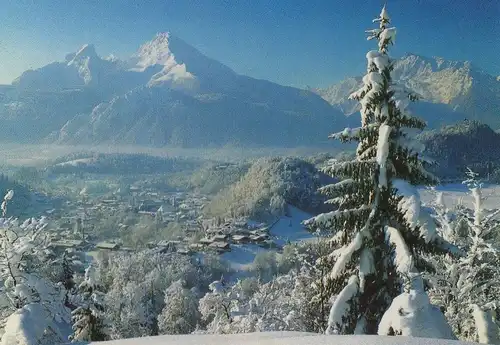 Berchtesgaden - mit Watzmann - ca. 1985