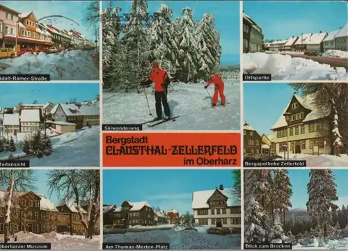 Clausthal-Zellerfeld - u.a. Teilansicht - 1982