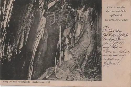 Oberharz-Rübeland - Hermannshöhle - ca. 1930