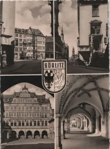 Görlitz - u.a. Blick auf die Brüderstraße - 1964