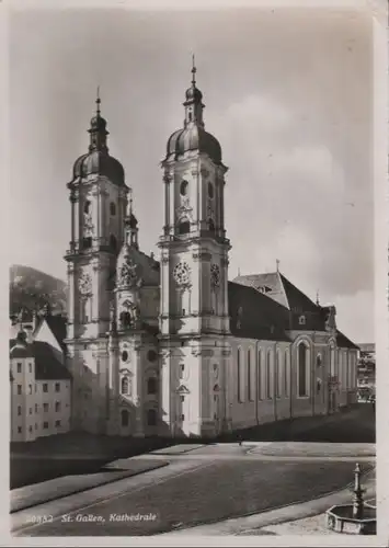 Schweiz - Schweiz - St. Gallen - Kathedrale - 1954